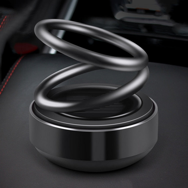 Solar Ring Rotating Car Air Freshener