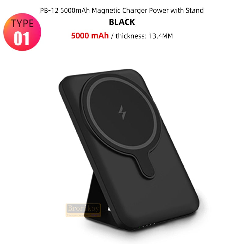 Foldable Magnetic Wireless Power Bank