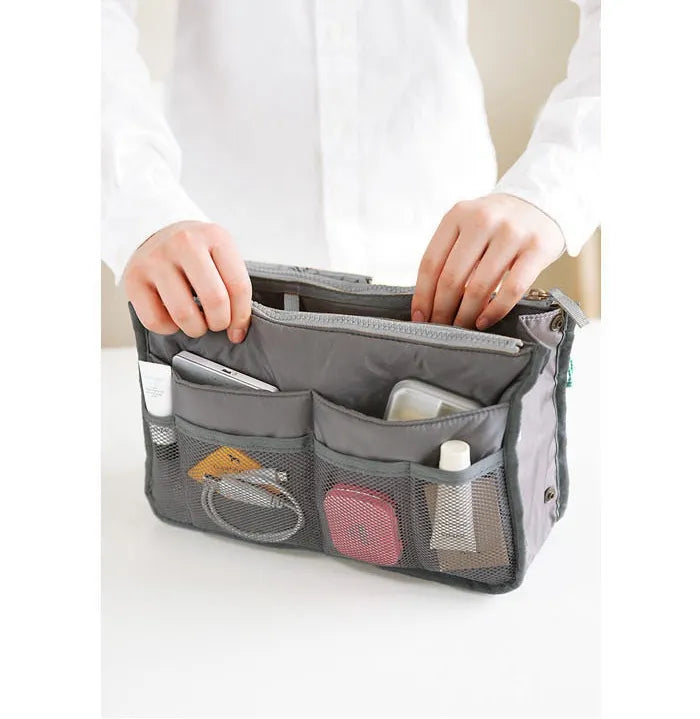 Multi Pocket Travel Cosmetic Bag