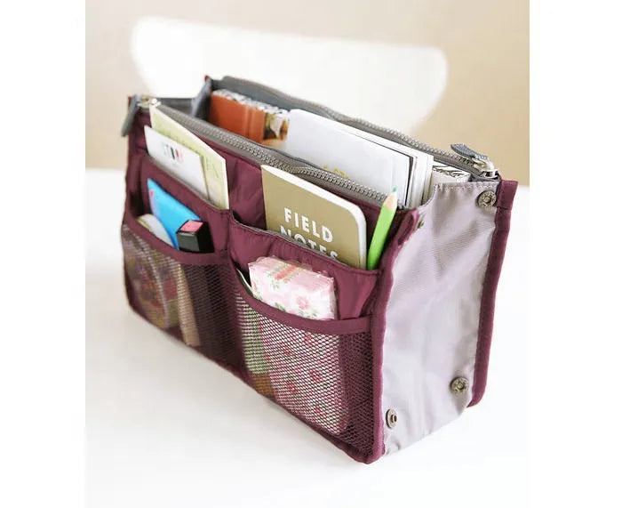 Multi Pocket Travel Cosmetic Bag