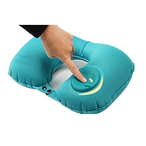 U Shape Foldable  Inflatable Travel Neck Pillow