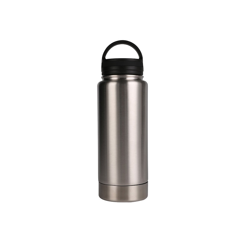 Water Bottle with Storage Stash Compartment