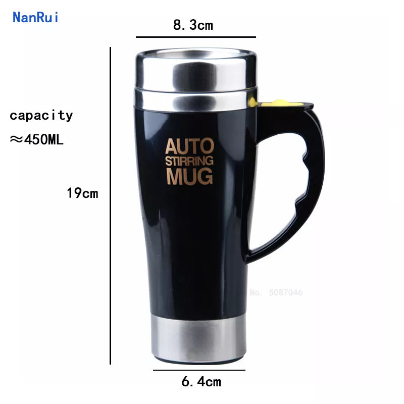 Automatic Stirring Magnetic Coffee Mug