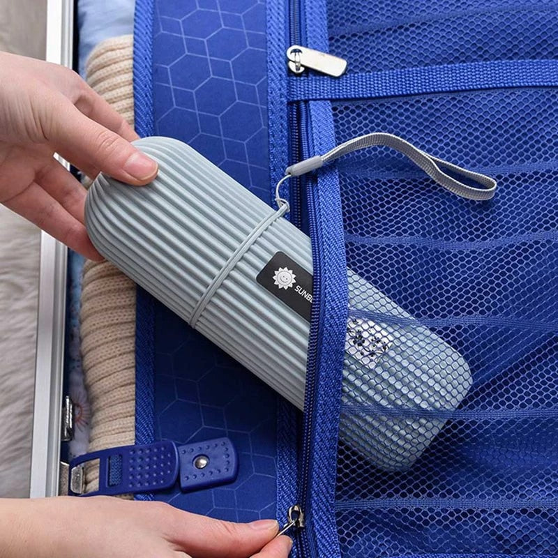 SOLD OUT - Portable Toothpaste Toothbrush Protect Holder Case Travel Camping Storage Box