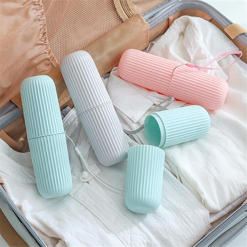 SOLD OUT - Portable Toothpaste Toothbrush Protect Holder Case Travel Camping Storage Box