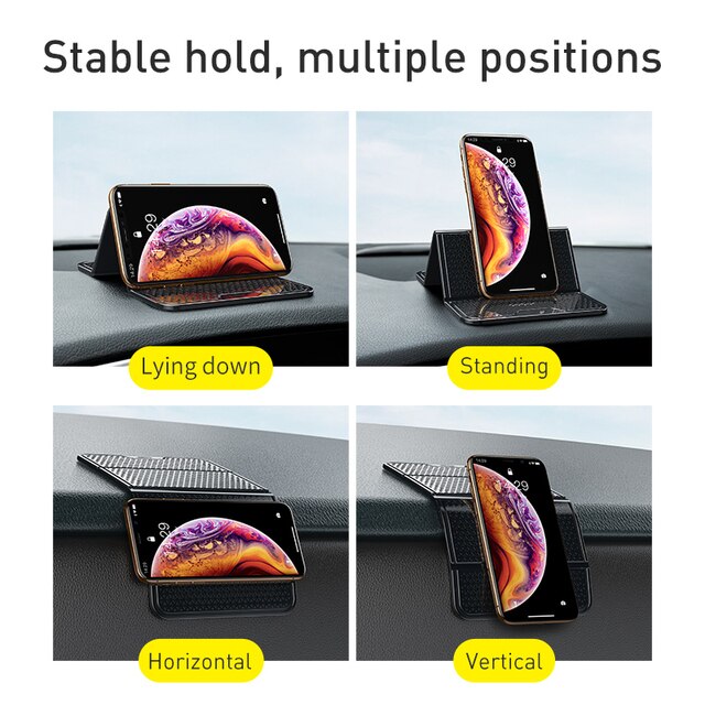 Multifunctional  Anti-Slip Mat Type Phone Holder